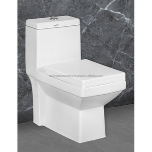 Inodoro de una pieza de cerámica de grado Premium, gran demanda, vendedor superior, tanque oculto para baño, armario de agua alargado para lavabo - Product Image 2