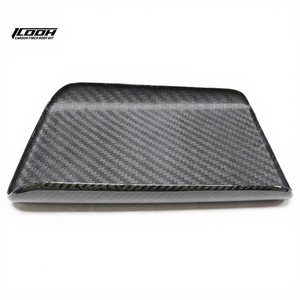 Kit carrosserie en fibre de carbone sèche ICOOH Racing, boîte d'accoudoir <span class=keywords><strong>centrale</strong></span> compatible avec <span class=keywords><strong>Tesla</strong></span> <span class=keywords><strong>Model</strong></span> 3 Y S <span class=keywords><strong>X</strong></span> - Product Image 4