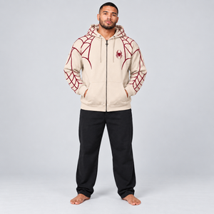 Custom men spider <b>hoodie</b> featuring <b>soft</b> material modern spider design comfortable fit custom colors and premium finishing - Product Image 1