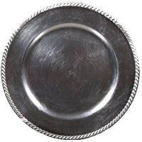 Assiette de Présentation Haut de Gamme en Aluminium – Décoration Élégante pour Table de Dîner, Mariage, Banquet – Plat de Service de Luxe Réutilisable et Personnalisable