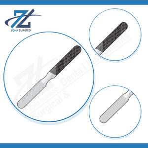 Lime à os et raspette manuelles de haute qualité 215 mm, instruments chirurgicaux en acier inoxydable certifiés CE, réutilisables - Product Image 4