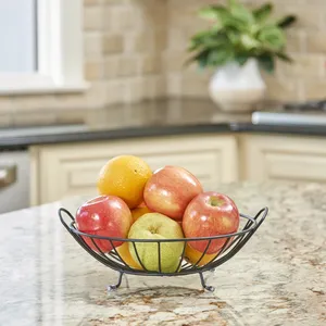 Cesta Decorativa de Alambre de Lujo para una Decoración Elegante del Hogar, Cesta Organizadora Hecha a Mano de Primera Calidad para Espacios Interiores Contemporáneos - Product Image 3