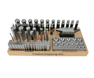 Support de perçage pour bijoux en fer, forme irrégulière, 12 trous, SUNTOOLS/STIPL, pour kit de fabrication de bijoux DIY - Product Image 2