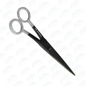 Ciseaux droits de cisaillement de sécurité pour barbier Instruments de beauté en acier inoxydable de haute qualité Instruments de soins de beauté - Product Image 2