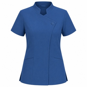 Conjunto de Uniforme Médico Cómodo de Alta Demanda para Mujer, Ropa de Trabajo Clínica, Ropa de Enfermería con Pantalones, Directo de Fábrica - Product Image 2