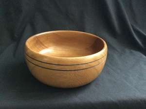 Bol de service en bois massif de qualité supérieure, bols à salade en bois d'acacia durable de qualité alimentaire, vente en gros, bol à céréales profond et rond pour restaurant - Product Image 4