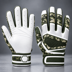 Gants de frappeur de baseball en cuir OEM 2026 – Prix de gros pour hommes - Product Image 3