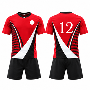 Conjunto de Uniforme de Rugby Sublimado Personalizado, Camiseta Deportiva Transpirable de Secado Rápido para Hombre, Personalización Frontal, Manga Corta, Cuello en V, Cuello Alto - Product Image 3
