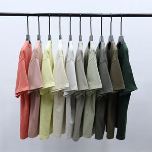 เสื้อยืดผ้าแคนวาสแบบลำลอง ดีไซน์ตามสั่ง รับผลิตเสื้อเปล่าแบบ OEM ปริมาณขั้นต่ำน้อย พร้อมสกรีนโลโก้ตามสั่ง ขายส่ง ผลิตในปากีสถาน - Product Image 2