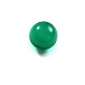 Lot en gros de 10 mm de boules rondes lisses en onyx vert naturel, sphères de cristal de guérison, pierres précieuses en vrac pour la fabrication de bijoux - Product Image 3