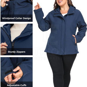 Veste Softshell Femme OEM la plus vendue, prix de gros, nouvelle collection 2026 - Product Image 4