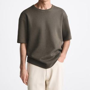 เสื้อยืดผู้ชายย้อนยุคสีกรดซักโลโก้แบบวินเทจไซส์ใหญ่พิเศษออกแบบโลโก้ได้ตามต้องการ - Product Image 2