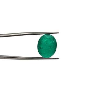 Oval Shape Emerald Loose <b>Gem</b> Laboratory Created Green Stone 12x14.7 mm for Custom Jewelry <b>Craft</b> and Setting Use - Product Image 2