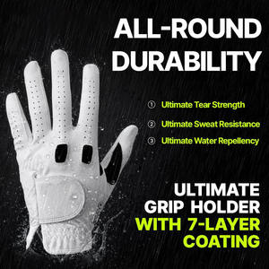 Golf Glove Grip 2 – Gants de golf en similicuir et en maille pour hommes/femmes, résistants aux intempéries - Product Image 3