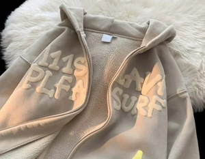 Sudadera con capucha personalizada unisex con estampado puff, ropa de calle, ropa informal, ropa formal, ropa deportiva, ropa de trabajo. - Product Image 2