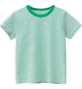 Camiseta de Algodón Orgánico a Rayas, Duradera y de Alta Calidad para el Verano, para Minoristas del Reino Unido y Europa - Product Image 6