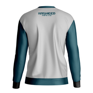 เสื้อเชิ้ตแขนยาวคอกลมผู้ชาย ผ้าฝ้ายออร์แกนิค 100% ไซส์ใหญ่ ปกพับได้ ระบายอากาศดี เป็นมิตรกับสิ่งแวดล้อม ป้องกันรอยยับ สำหรับฤดูใบไม้ร่วง รับผลิตแบบ OEM - Product Image 2