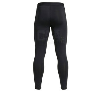 Leggings de compression pour hommes modernes, tissu hautement extensible, conçus pour l'entraînement et les performances sportives - Product Image 2