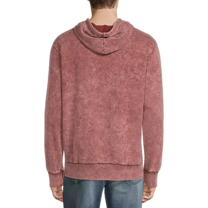 Nouvelle Arrivée 2026 – Sweat à Capuche Zippé Confortable pour Homme, Lavé, Vente en Gros, Haute Qualité, Entièrement Personnalisable, Style Décontracté - Product Image 2