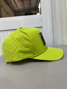 Running Trucker Caps Embroidered 5-Panel Trucker <b>Hat</b> Unisex Adjustable Laser Cut Holes Cap Outdoor Casual Spring <b>Summer</b> - Product Image 4
