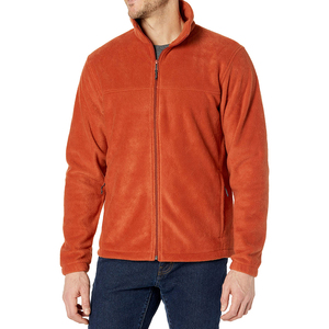 Hot Selling Product Lightweight Men Regular Fit Fleece Jacket Wholesale Custom Logo Printed Men Fleece Jackets For Adults - Product Image 1