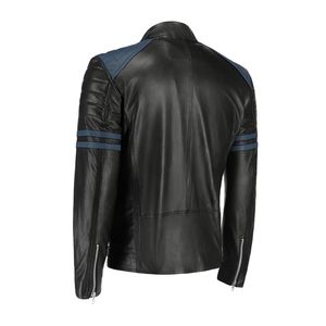 Fashionable Custom Design <b>Men</b> <b>Leather</b> <b>Jacket</b> Pakistan Made Top Product <b>Leather</b> <b>Jacket</b> for <b>Men</b> and Bikers winter <b>jacket</b> - Product Image 4