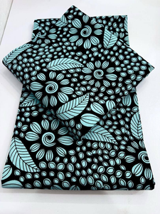 Fournisseur de tissus africains imprimés en wax de qualité export, 100% coton, pour le marché ghanéen, livraison rapide - Product Image 1