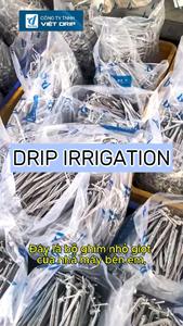 Connecteur de tuyau d'irrigation goutte à goutte en plastique vierge Viet Drip pour usage agricole, diamètre 11cm/14cm, pour tuyau LDPE - Product Image 2