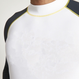 Men's UPF 50 Rash Swim <b>Shirt</b> Tight Fit Lightweight Dry Quick Anti-UV Breathable Long Sleeves <b>Compression</b> - Product Image 3