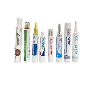 หลอดพลาสติกพิมพ์ลายตามสั่งสำหรับบรรจุภัณฑ์เจลเครื่องสำอาง หลอดบีบสีขาวทรงกลมสำหรับผลิตภัณฑ์ดูแลผิวและดูแลช่องปาก - Product Image 6