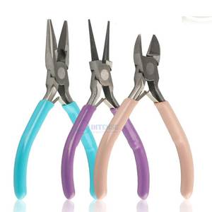 3Pcs Stainless Steel Jewelry <b>Pliers</b> <b>Set</b> Needle Nose Round Nose Wire Cutter Jewelry Making Tools for Repair Crafting DIY - Product Image 1