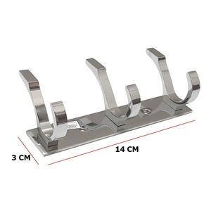 3 Pin Aluminium Cloth <b>Hook</b> <b>for</b> Doors and <b>Walls</b> Premium Quality SS203 - Product Image 2
