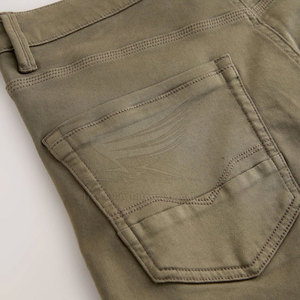 Jean décontracté taille mi-haute en coton 100% de haute qualité, coupe droite, prix bas pour la vente en ligne, fabriqué au Pakistan - Product Image 5