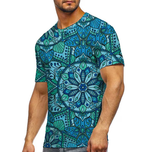 T-shirts vierges de sublimation pour jeunes, les plus vendus – Personnalisez vos t-shirts en coton à col rond et manches courtes pour hommes - Product Image 5
