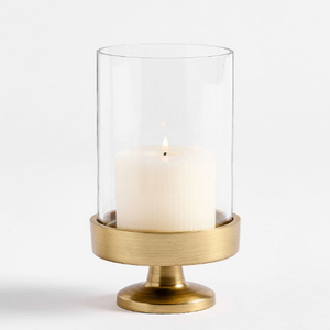 Hot-Sale Metal Bases with <b>Glass</b> Hurricane Candle <b>Holder</b> For Wedding, Christmas Table Decoration - Product Image 3