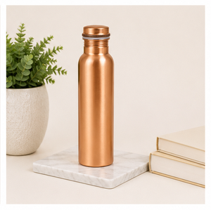 Pure <b>Copper</b> Eco-Friendly Water Bottle Modern Ayurvedic Health Benefits Leak-Proof Jointless Design Premium Handmade Customized - Product Image 4