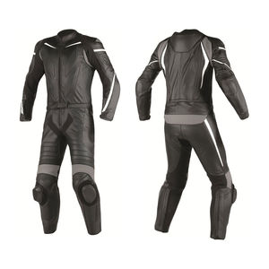 Combinaison de moto en cuir véritable professionnelle, deux pièces, homologuée CE, équipement de course de moto de haute qualité, respirante - Product Image 1