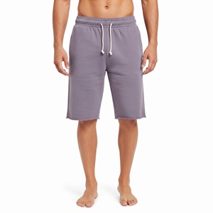 <b>Men</b>’s Cotton Polyester <b>Shorts</b> Casual Sports <b>Shorts</b> <b>Elastic</b> <b>Waist</b> Drawstring Pocket <b>Shorts</b> Custom Logo Everyday Wear - Product Image 2