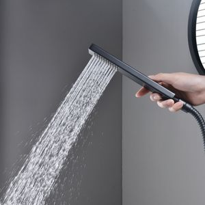 Rubinetto Monocomando per Vasca da Bagno Freestanding e Doccetta a Mano, Montaggio a Pavimento (Nero Spazzolato) - Product Image 3