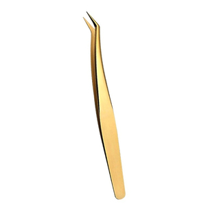 Pinzas de Acero Inoxidable de Alta Precisión para Extensión de Pestañas Profesional, Herramienta de Belleza - Product Image 4