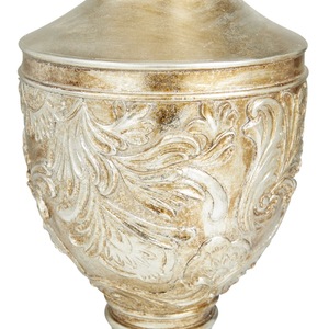 Vase de table décoratif en métal fin et transparent effet craquelé, porte-fleurs élégant et moderne pour salon, cadeau de luxe pour la maison - Product Image 5