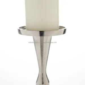 Silver <b>Tapered</b> <b>Candle</b> Stand Set for Home Decoration Wedding Planner Decorative <b>Candle</b> Holder for Event Styling Supply - Product Image 5