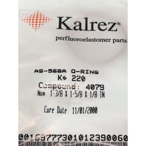 KALREZ AS-568A O-RING K #   220, COMPOUND: 4079 - Équipements et pièces semi-conductrices d'occasion fiables à l'échelle mondiale chez - Product Image 3
