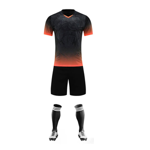 Uniformes de Fútbol para Adultos, Camiseta de Fútbol con Estampado Digital Personalizado OEM, Ropa Deportiva de Secado Rápido, 100% Poliéster - Product Image 6