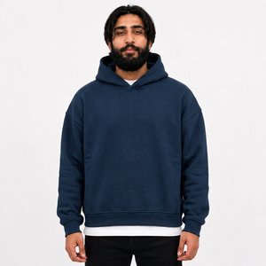 Wholesale Custom Mens <b>Hoodie</b> Manufacturer <b>600gsm</b> Cotton Fleece Oversized Streetwear Brand Supply US Buyers - Product Image 6