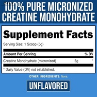 Creatina Monohidrato Micronizada de Marca Privada en Polvo 250mg 500g Suplementos de Creatina Monohidrato en Polvo OEM