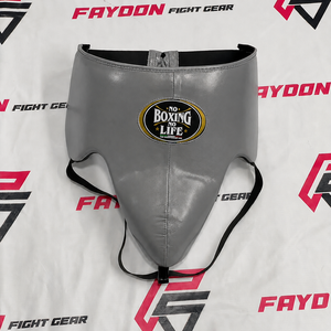 <b>Sparring</b> Protection Gear No <b>Boxing</b> No Life <b>Boxing</b> Groin Guard Training Laced Up Adjustable Muay Thai Men & Women Groin Cup - Product Image 6