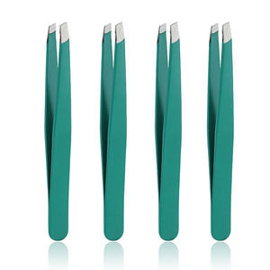 Pinzas Rectas Profesionales Personalizadas para Cejas y Pestañas, Pinzas de Belleza de Acero Inoxidable con Color y Logotipo Personalizados ANAAIF - Product Image 5