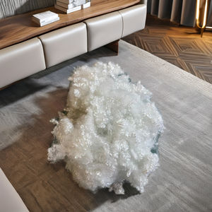 Vikohasan HCS - Fibras de Poliéster Reciclables de Grado HCS, Fibras Siliconizadas 3D, Color Blanco, para Relleno de Almohadas, Relleno de Peluches, Hilado - Product Image 1