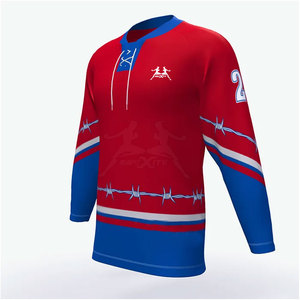 Jersey de Hockey sobre Hielo en Stock en Grandes Cantidades, Jersey de Hockey sobre Hielo para Hombre, Personaliza Tu Propio Jersey Deportivo - Product Image 5